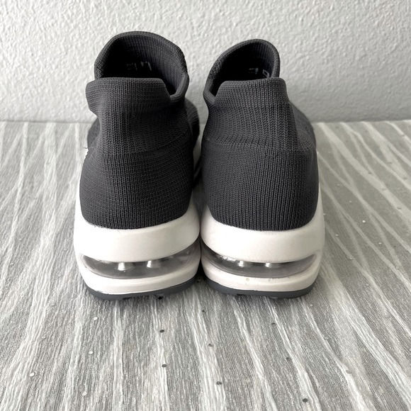 Women's Slip On Walking Slip On Mesh Air-Cushioned Platform Sneaker Comfortable - Picture 11 of 12